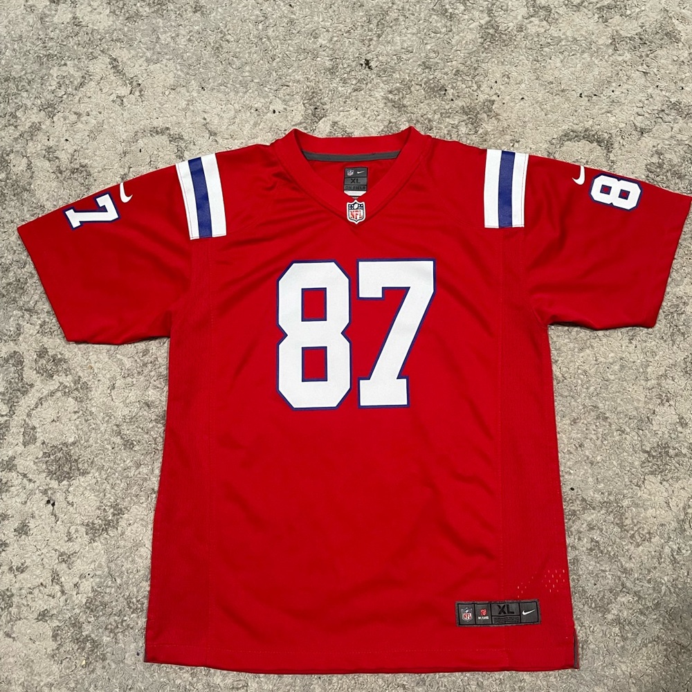 NFL Red On-Field Jersey XL youth